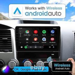 Double Din Car Stereo Radio Compatible for Toyota Tundra 07-13 CarPlay Android