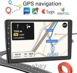 Double Din Car Stereo Radio Compatible for Toyota Tundra 07-13 CarPlay Android