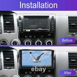 Double Din Car Stereo Radio Compatible for Toyota Tundra 07-13 CarPlay Android