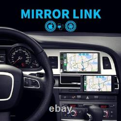 Double Din Car Stereo Radio Compatible with Apple Carplay and Android Auto, 7