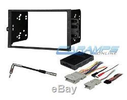 Double Din Car Stereo Radio Dash Kit With Bose & Onstar Interface Wire Harness