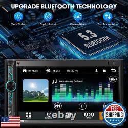 Double Din Car Stereo Receiver CarPlay Android Auto Car Digital Multimedia S