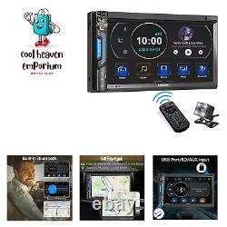Double Din Car Stereo System 7 Inch HD Touchscreen MP5 Car Player Bluetoo