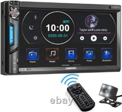 Double Din Car Stereo System 7 Inch HD Touchscreen MP5 Car Player Bluetoo