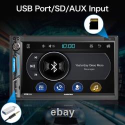 Double Din Car Stereo System 7 Inch HD Touchscreen MP5 Car Player Bluetoo