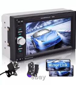 Double Din Car Stereo System Multimedia Car Radio Mirror Link Double Din 6.2'