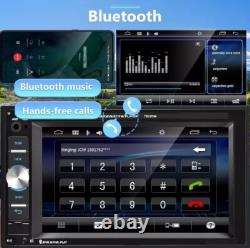 Double Din Car Stereo System Multimedia Car Radio Mirror Link Double Din 6.2'