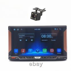 Double Din Car Stereo Touch Screen Carplay Radio GPS Nav WIFI Mirror Link Camera