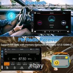 Double Din Car Stereo Touchscreen Dash Cam Bluetooth Android Auto Support