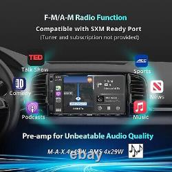 Double Din Car Stereo WL CarPlay Android Auto 7'' QLED Tscrn Car Audio Rece