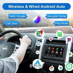 Double Din Car Stereo Wireless CarPlay Android Auto 7in Touchscreen Bluetooth