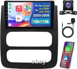 Double Din Car Stereo for Dodge Ram 1500 2500 3500 2003-2005 Android 9'' Touch