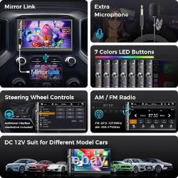 Double Din Car Stereo with 7 HD Touchscreen, Wireless Apple Carplay & Android Double Din Car Stereo with 7 HD Touchscreen, Wireless Apple Carplay & Android