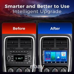 Double Din Car Stereo with 7 HD Touchscreen, Wireless Apple Carplay & Android A