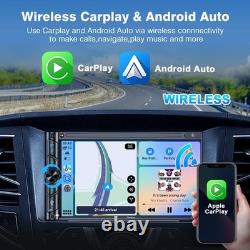 Double Din Car Stereo with Bluetooth, 240W 4.2CHN, 7 Touchscreen, SWC Car Radio