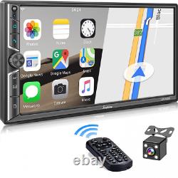 Double Din Car Stereo with Bluetooth 5.1, Mirror M005