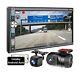 Double Din Car Stereo With Dash Cam & Backup Camera Voice Control Carplay A