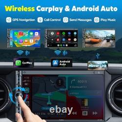 Double Din Car Stereo with Subwoofer Ports