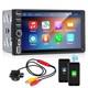 Double Din Car Stereo With Wireless Apple Carplay & Android Auto, 7 Touchscr