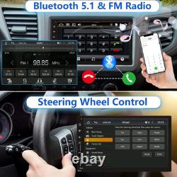 Double Din Car Stereo with Wireless Apple Carplay & Android Auto, 7Inch Touchscr