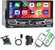 Double Din Car Stereo With Wireless Apple Carplay Android Auto, Car Radio With 6