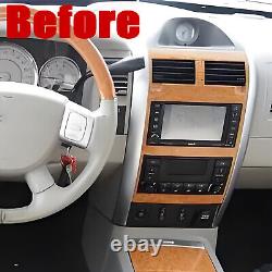 Double Din Carplay Car Stereo Radio GPS MP5 Player For Chrysler Aspen 2007-2009