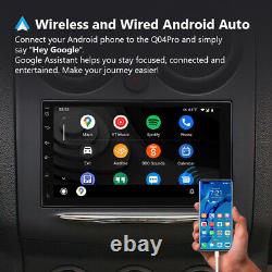 Double Din Q04Pro 7 IPS Android 10 Car Stereo GPS Navi Radio Bluetooth CarPlay