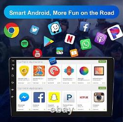 Double Din Touchscreen Car Stereo Detachable Floating QLED Car Radio 10 Inch