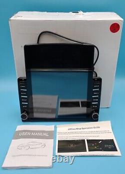 Double Din Wireless Car Stereo Radio/ Touchscreen/ 9.5/ Model A2912- Open Box