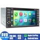 Double Din Car Stereo Radio Cd Dvd Bluetooth In-dash Player Wireless Carplay