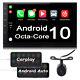 Double Din Car Stereo Backup Camera Gps Octa Core Radio Android 10 Touch Screen
