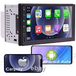 Double din car stereo backup camera gps Octa Core Radio Android 10 Touch Screen