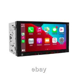 Dual 7 2 DIN Car Radio with Apple CarPlay & Android Auto