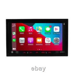 Dual 7 2 DIN Car Radio with Apple CarPlay & Android Auto