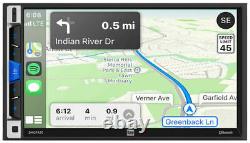 Dual 7 2-DIN Touchscreen In-Dash Car Digital Multimedia Receiver with Bluetooth