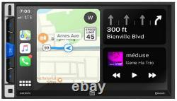 Dual 7 2-DIN Touchscreen In-Dash Car Digital Multimedia Receiver with Bluetooth