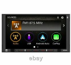 Dual AV 2-DIN 7 Touchscreen Bluetooth Car Digital Multimedia Receiver DCPA701