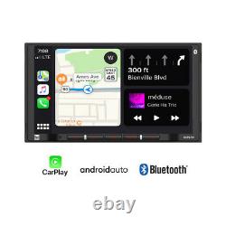 Dual DCPA701 2DIN 7 Digital Media Car Stereo with Bluetooth Apple Carplay Android