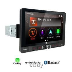 Dual DCPA901 Single DIN 9 Car Stereo with Bluetooth Apple Carplay Android Auto
