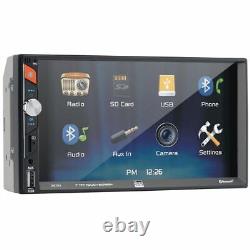 Dual DM720 Double DIN 7 Mechless Car Stereo Receiver with Belva Backup Camera