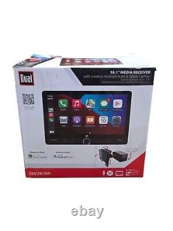 Dual Electronics DMCPA10W 10.1 Wireless Apple CarPlay & Android Auto Car Stereo
