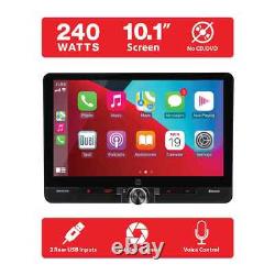 Dual Electronics DMCPA10W 10.1 Wireless Apple CarPlay & Android Auto Car Stereo