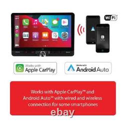 Dual Electronics DMCPA10W 10.1 Wireless Apple CarPlay & Android Auto Car Stereo