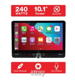 Dual Electronics DMCPA10W 10.1 Wireless Apple CarPlay & Android Auto Car Stereo