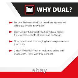 Dual Electronics DMCPA10W 10.1 Wireless Apple CarPlay & Android Auto Car Stereo