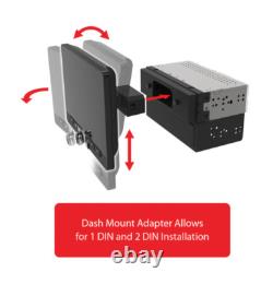 Dual Electronics DMCPA10W 10.1 Wireless Apple CarPlay & Android Auto Car Stereo