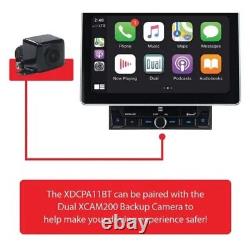 Dual Tech 200W (XDCPA11BT) 10 Touchscreen Media Receiver 2 DIN Car Stereo NEW