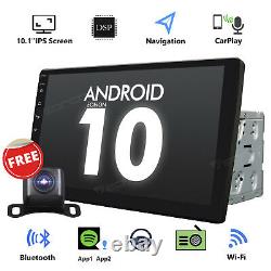 Eonon Double 2Din 10.1 Android 10 Car Stereo GPS Navi Radio WiFi CarPlay withCAM