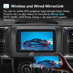 Eonon Double Din 7 inch QLED Android Auto CarPlay Car Radio Stereo GPS Navi DSP