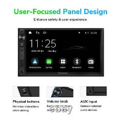 Eonon X3 Car Stereo Double Din with Wireless CarPlay & Android Auto Bluetooth FM